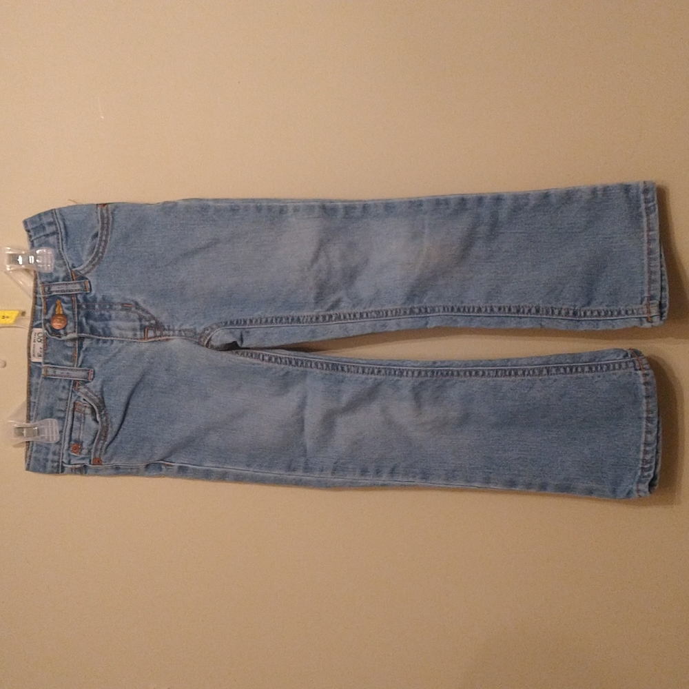 Children's Place Girls Boot cut Jeans Size 5 Adjustable Like New